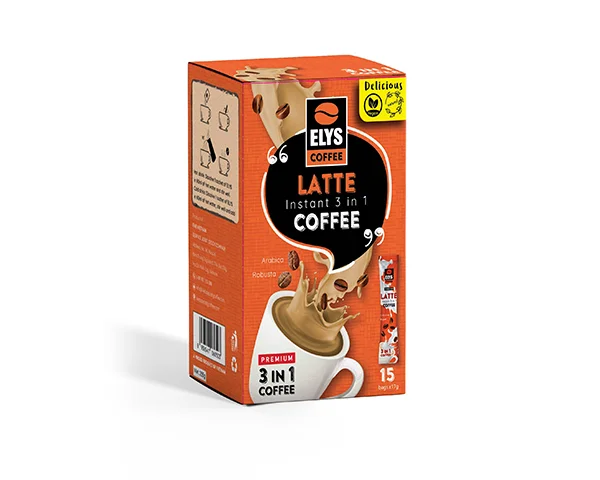 Elys Coffee - Latte Instant 3 in 1 Coffee