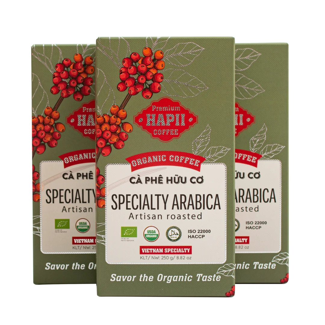 Cà phê hữu cơ Specialty Arabica 250g