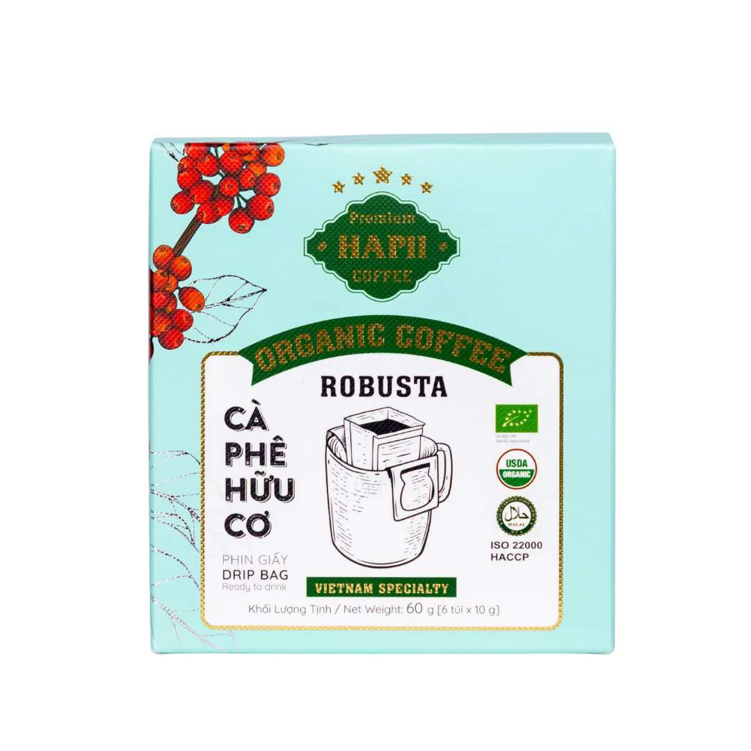 Cà phê phin giấy Robusta 60g