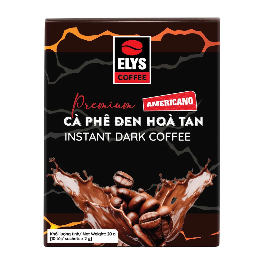 Cà phê đen hòa tan 20g